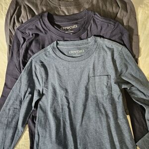 Crewcuts Blue Long Sleeve Tee